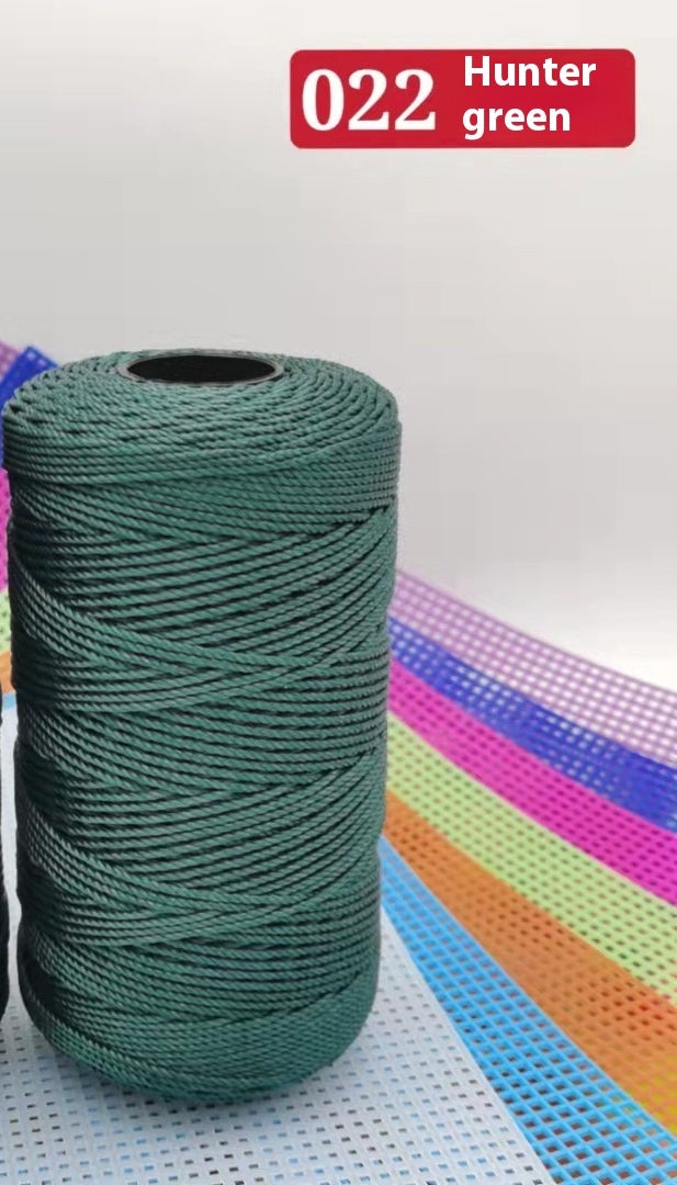 Ice Silk Yarn 1.5mm Polypropylene Crochet Thread DIY Knitting Yarn