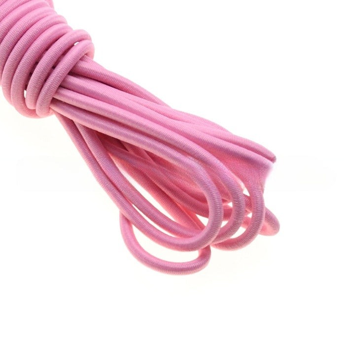 Round Elastic Cord Rope 3mm Durable Drawstring DIY Clothing Bag Strap