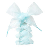 Transparent Lace Shoelaces Wide Organza Shoe Laces 110cm Fashion Ribbon