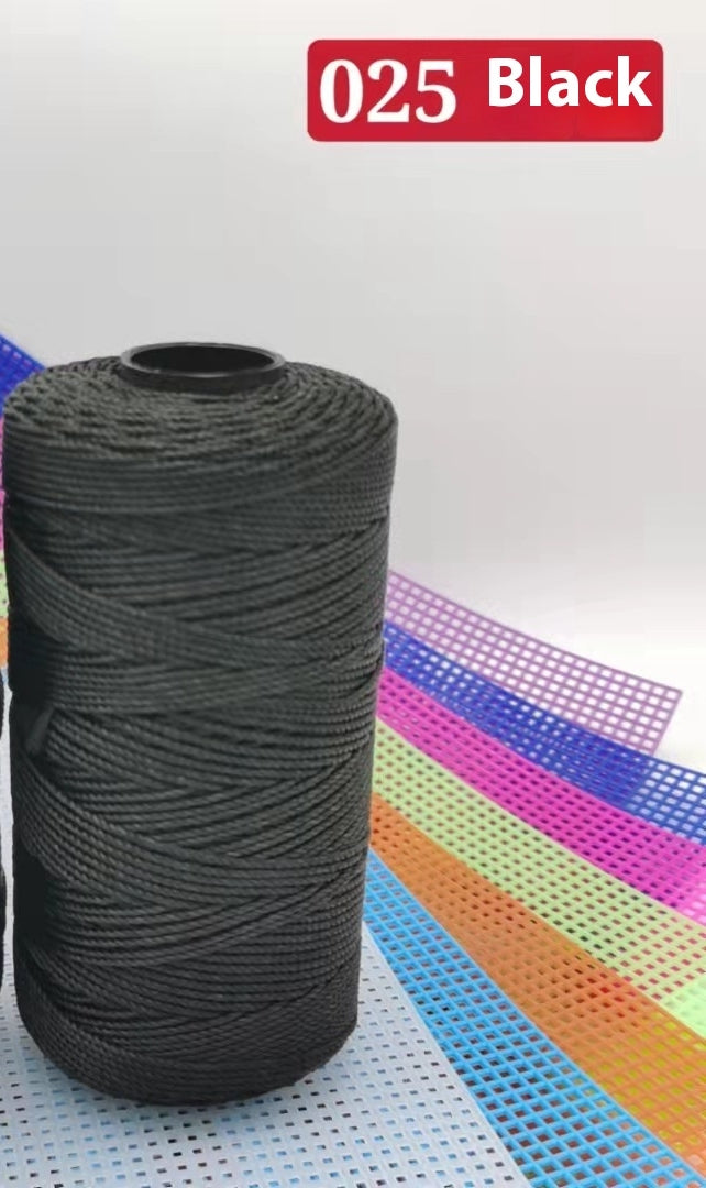 Ice Silk Yarn 1.5mm Polypropylene Crochet Thread DIY Knitting Yarn