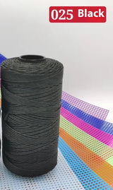 Ice Silk Yarn 1.5mm Polypropylene Crochet Thread DIY Knitting Yarn