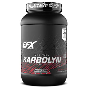 EFX Sports Karbolyn Fuel carbohydrate powder intra workout energy recovery rainbow candy 35 servings