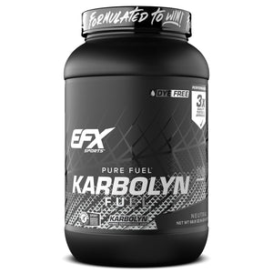 EFX Sports Karbolyn Fuel unflavored carbohydrate powder intra workout energy recovery 39 servings