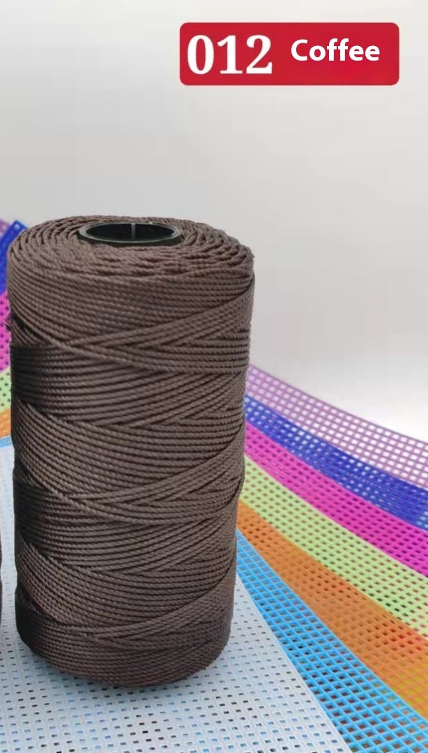 Ice Silk Yarn 1.5mm Polypropylene Crochet Thread DIY Knitting Yarn