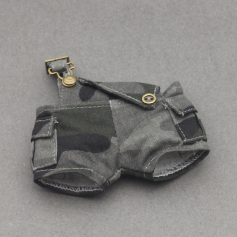 Fashion Doll Overalls Mini Suspender Pants Cute Outfit Clothes Accessories