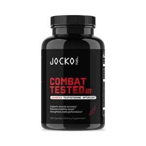 Jocko Fuel testosterone booster for men natural endurance stamina strength supplement with Tongkat Ali Shilajit Ginger Root muscle builder 120 capsules