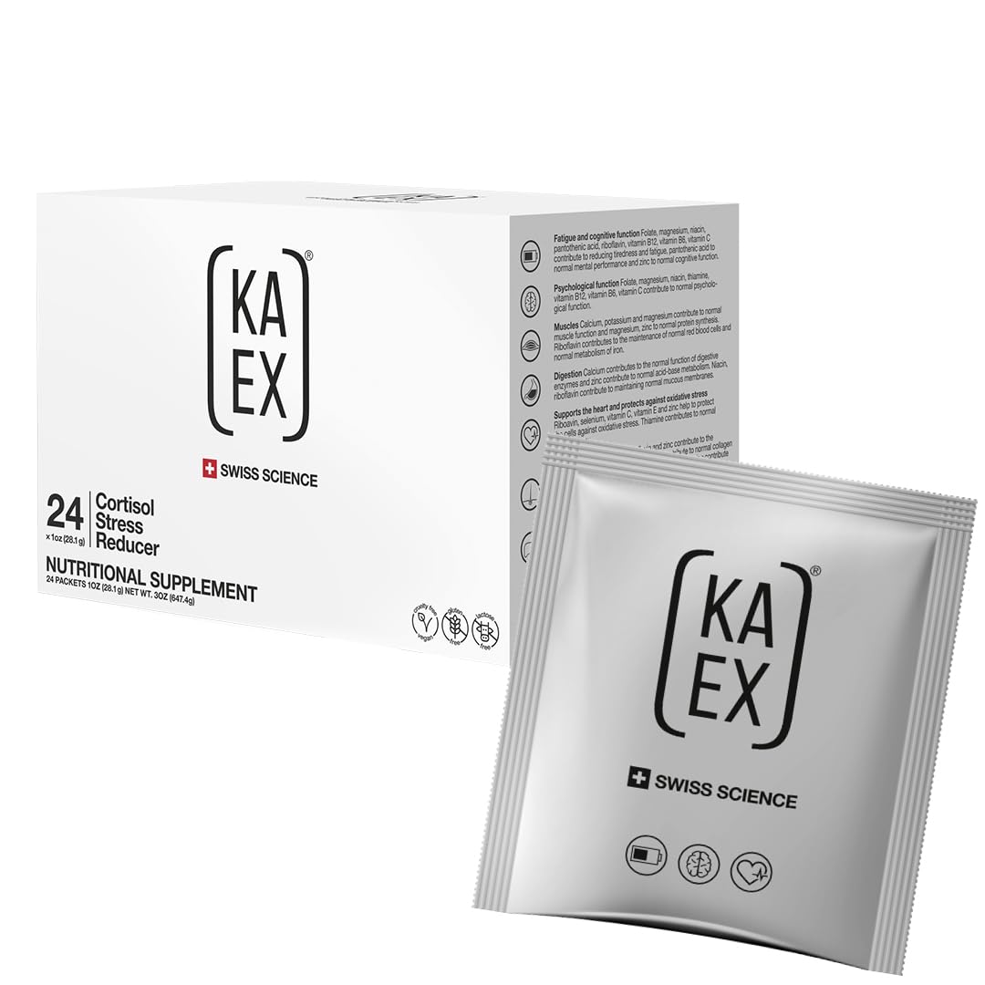 KA-EX cortisol stress reducer post workout recovery supplement vegan 24 pack athlete recovery