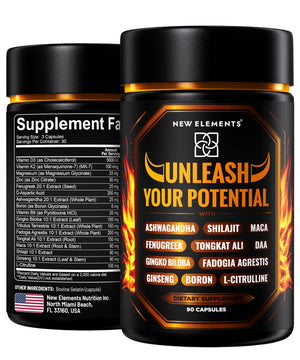 natural testosterone booster capsules men Tongkat Ali Fadogia Shilajit Ashwagandha Tribulus Zinc Magnesium energy muscle performance support bottle