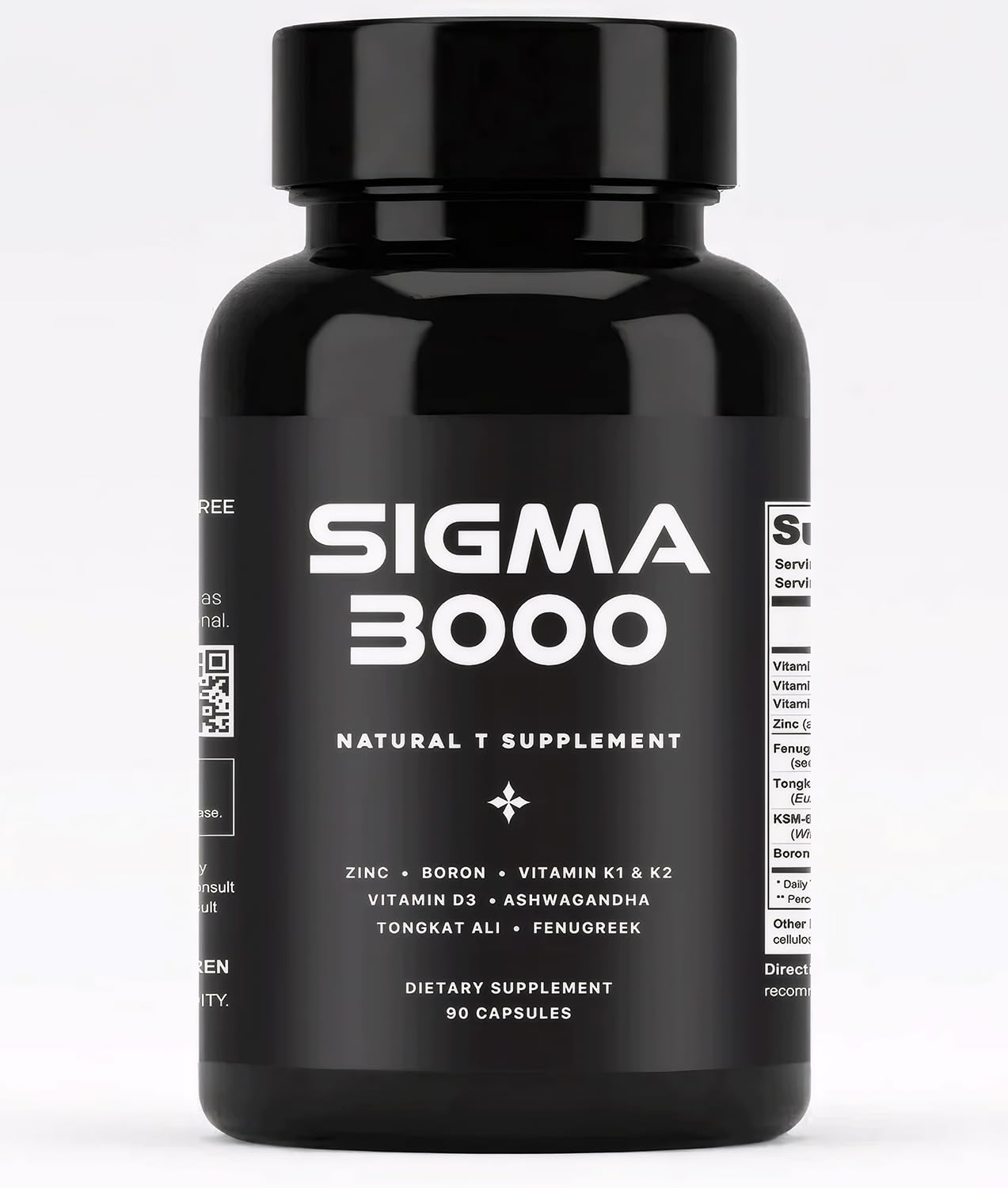 SIGMA 3000 testosterone booster men ashwagandha energy stamina muscle growth supplement capsules