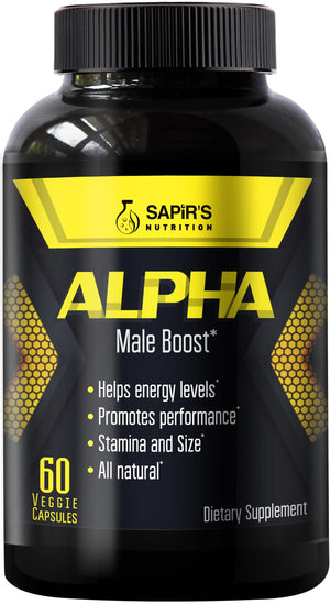 men testosterone booster capsules energy strength stamina endurance performance male enhancement supplement bottle