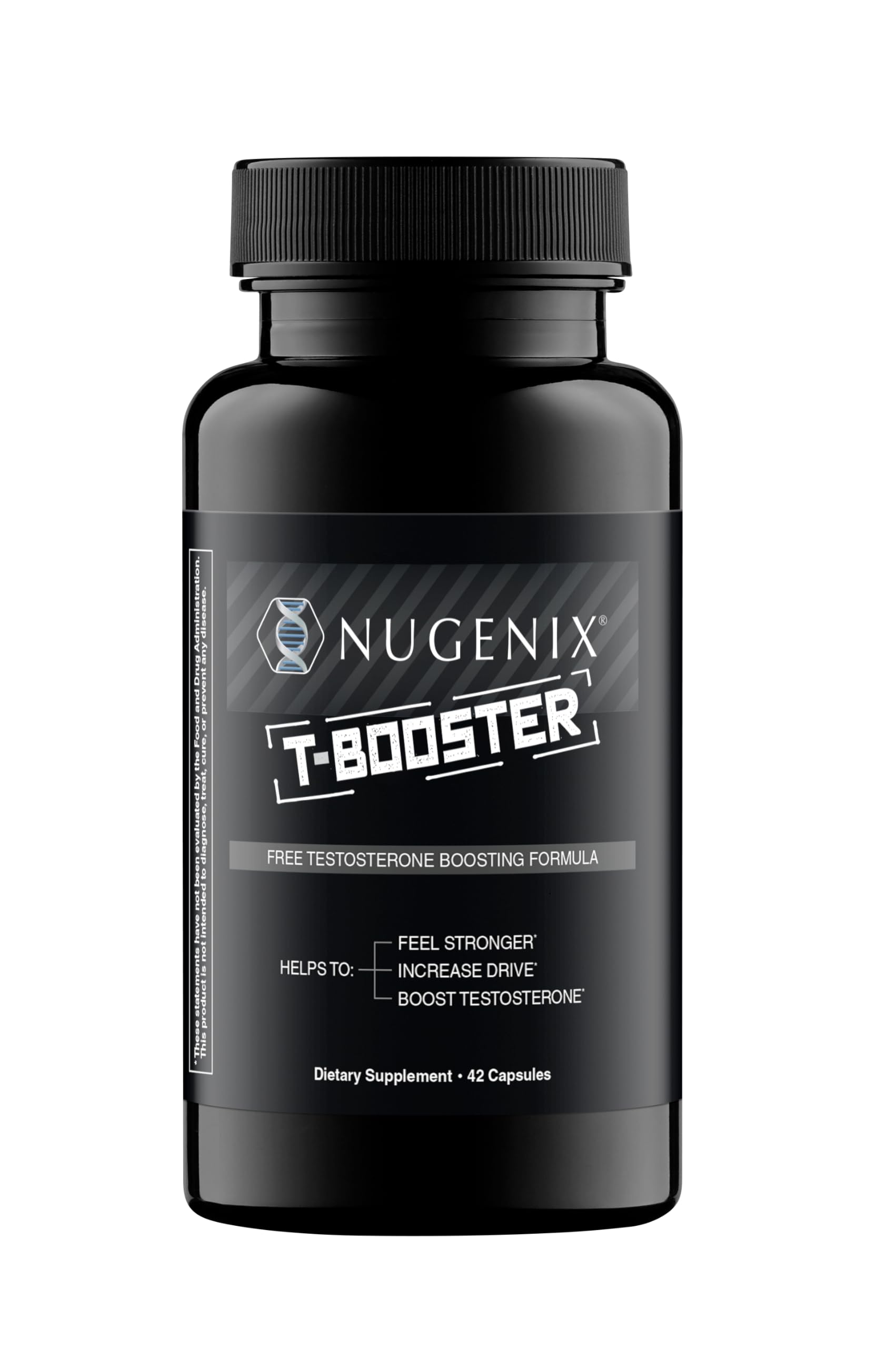 Nugenix T Booster tablets men free testosterone energy strength performance support 42 count bottle