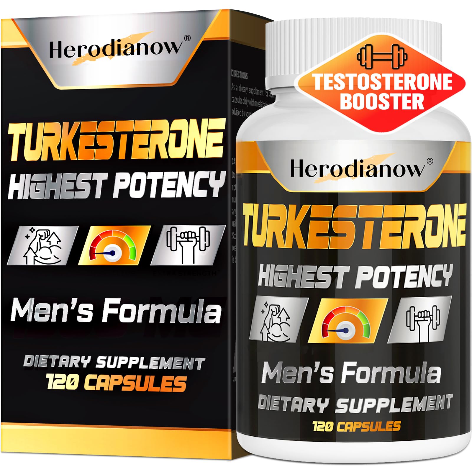 men testosterone booster capsules 78000mg muscle growth strength energy endurance stamina recovery workout performance supplement 120 capsules bottle