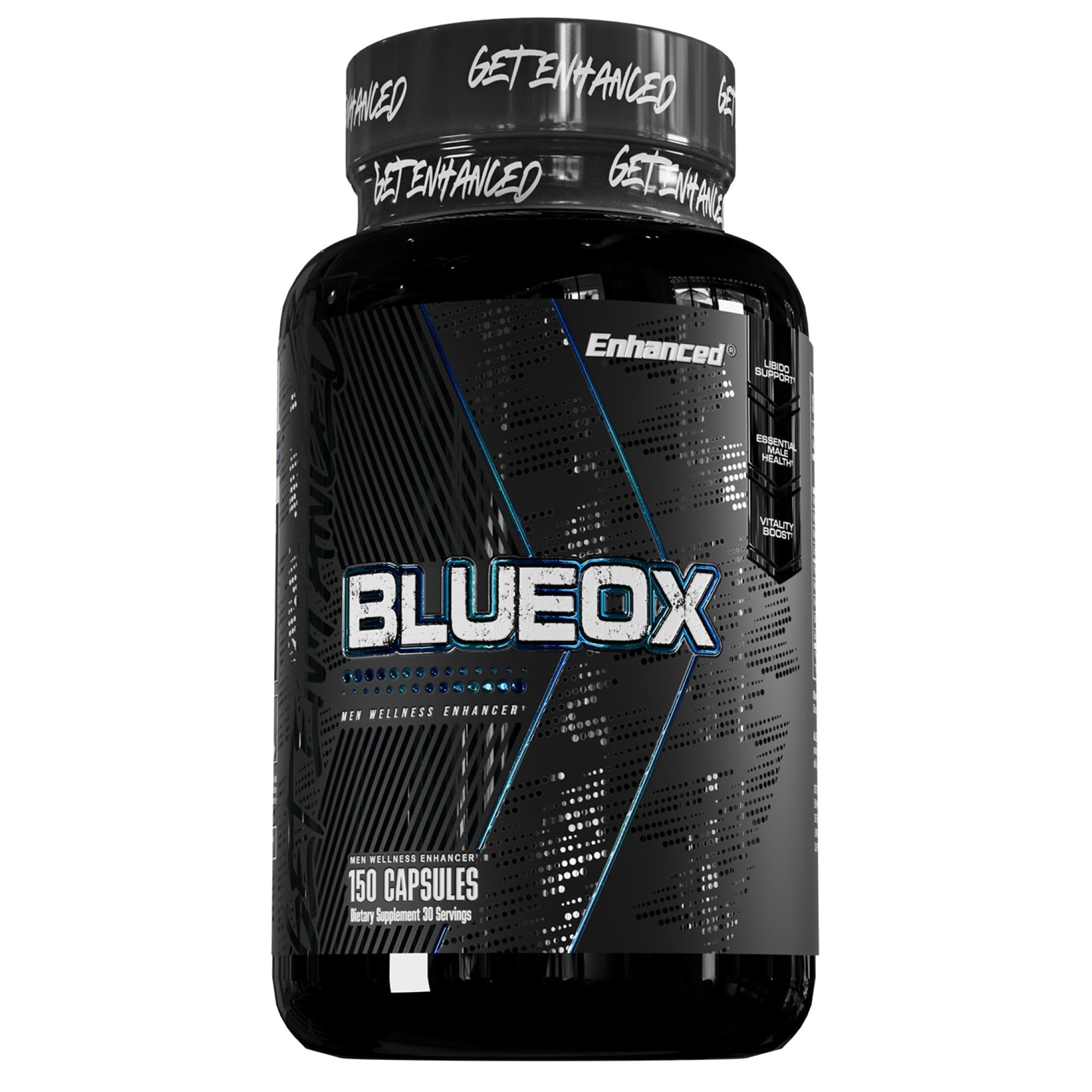 Natural testosterone booster supplement for men supporting strength, energy, muscle growth, stamina and performance for vitality and male health