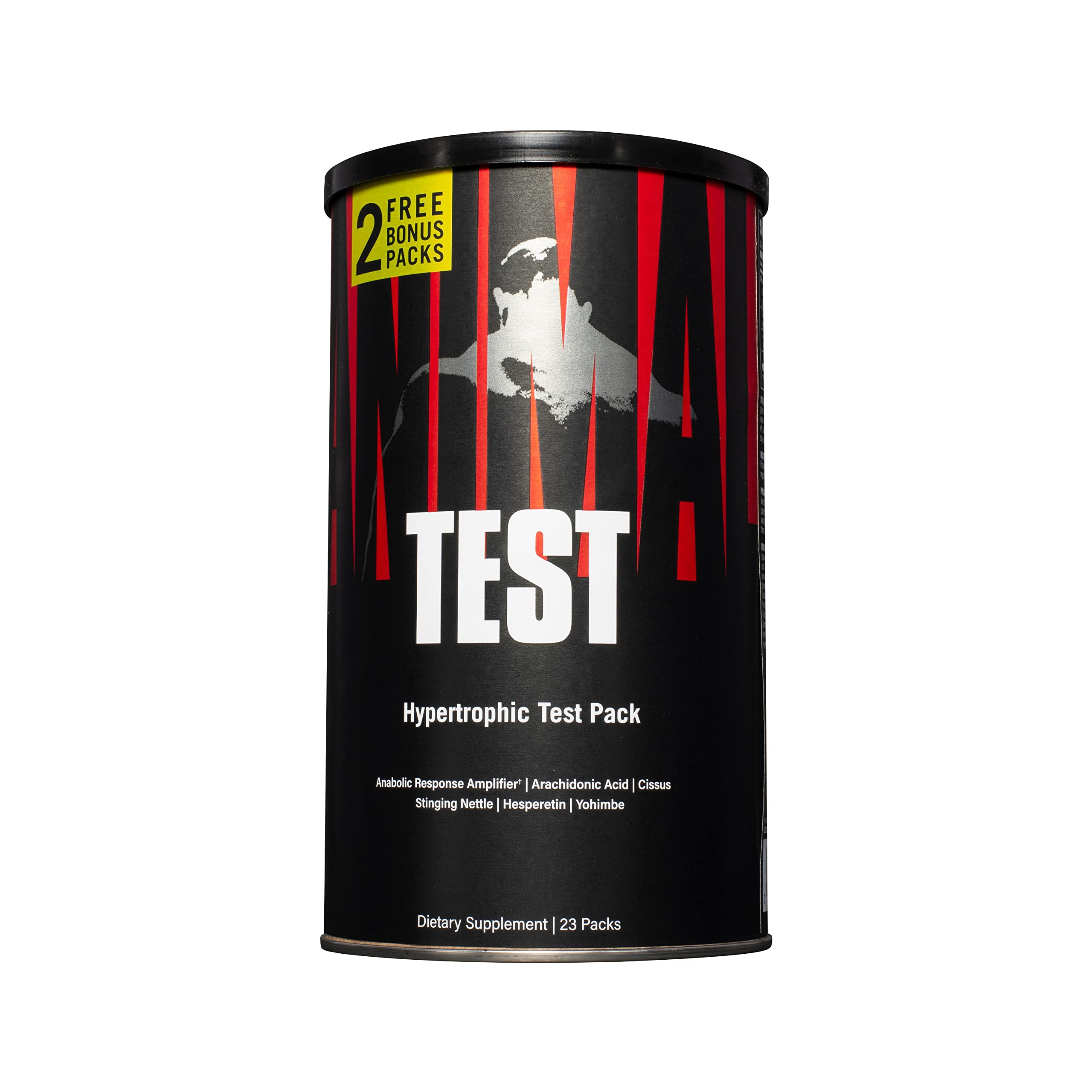 Animal Test testosterone booster pack men muscle growth strength stamina endurance libido athletes bodybuilders 21 day cycle supplement box