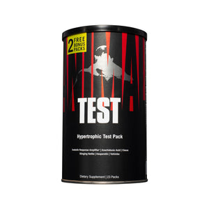 Animal Test testosterone booster pack men muscle growth strength stamina endurance libido athletes bodybuilders 21 day cycle supplement box