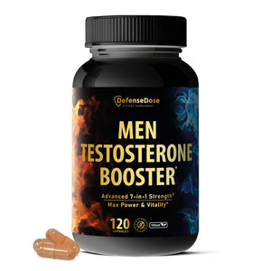 men testosterone libido booster capsules muscle growth energy stamina workout performance male enhancement supplement bottle