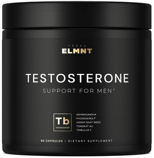 Total T testosterone booster for men 2,015mg 8X strength supplement with Ashwagandha Tongkat Ali Tribulus Pycnogenol muscle and libido support pills