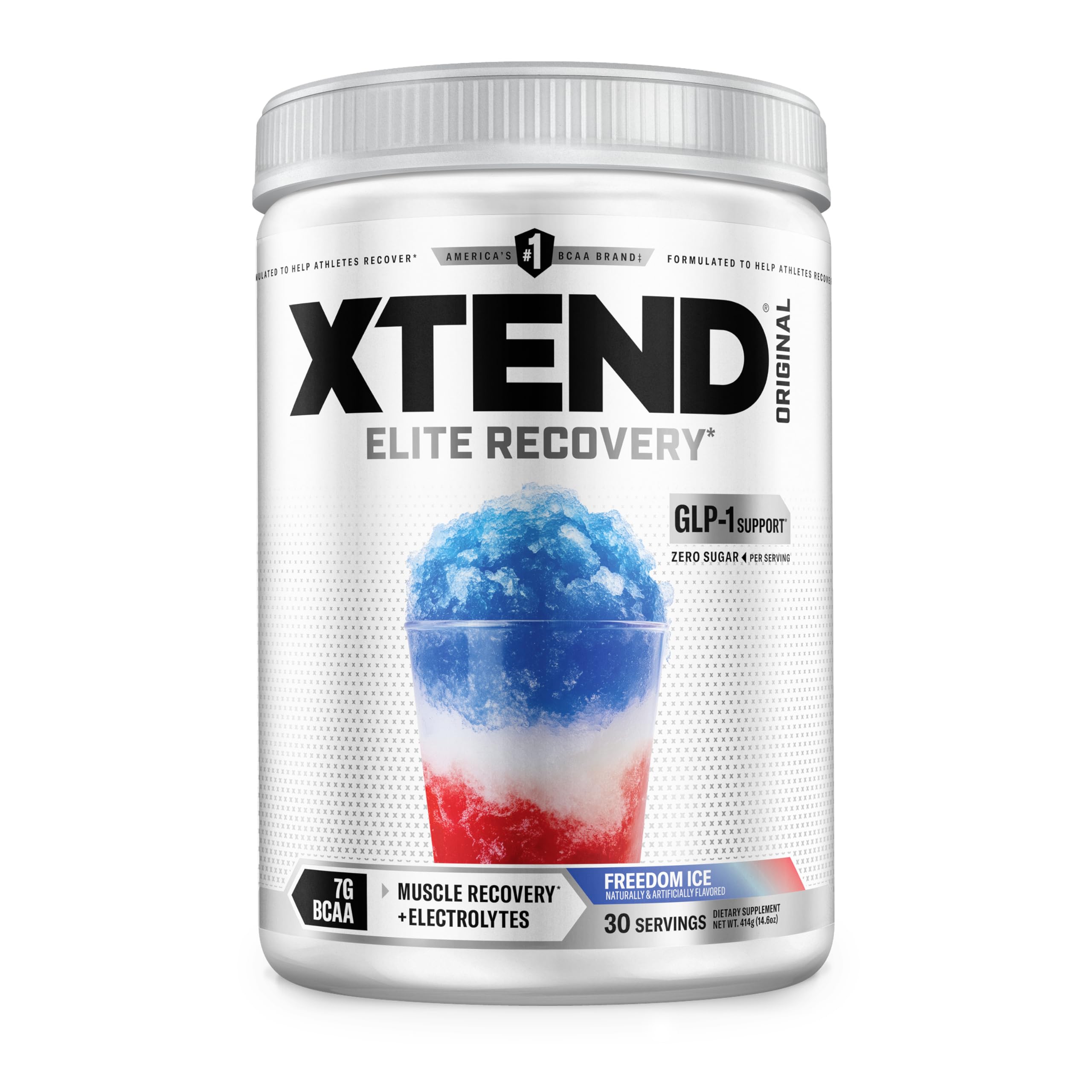 Xtend Original BCAA powder freedom ice glutamine electrolytes recovery drink 30 servings