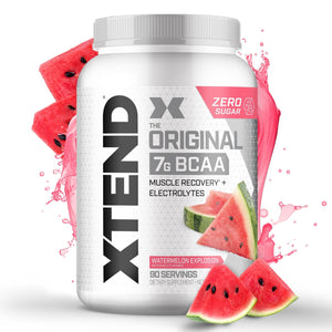 Xtend Original BCAA powder watermelon explosion glutamine electrolytes recovery drink 90 servings
